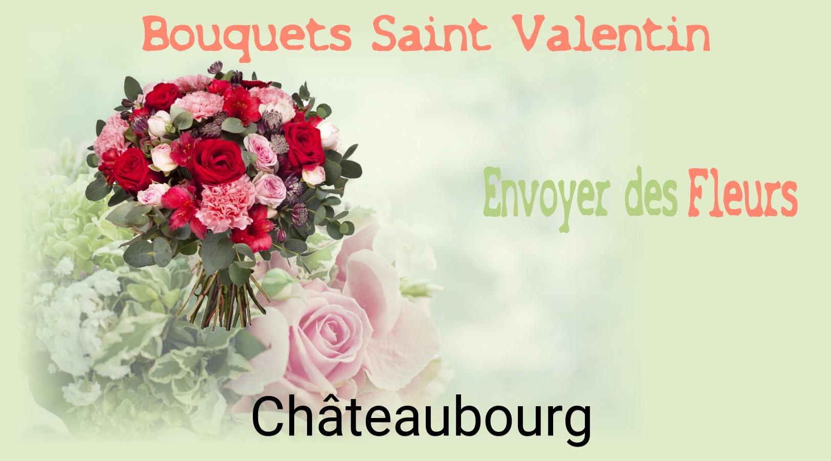 Roses de Saint-Valentin livrées à Châteaubourg